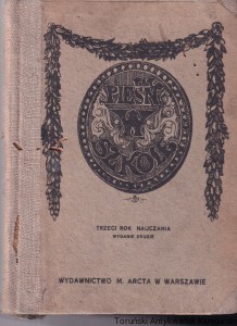 Pieśń w szkole  Wybór piosenek dla dzieci i młodzieży Trzeci rok nauczania / Marja Karpowiczowa, Zofja Kruszewska 
