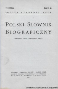 Polski Słownik Biograficzny Tom XXIX/1, Zeszyt 120, Molicki Antoni-Morsztyn Władysław / Praca zbiorowa