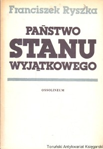 Państwo stanu wyjątkowego : Rzecz o systemie państwa i prawa Trzeciej Rzeszy / Franciszek Ryszka 