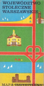 Województwo Stołeczne Warszawskie : Mapa turystyczna  / Praca zbiorowa  