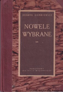 Nowele wybrane / Henryk Sienkiewicz (1950)