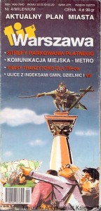 Warszawa Aktualny Plan miasta Nr 4/Milenium  / Praca zbiorowa  