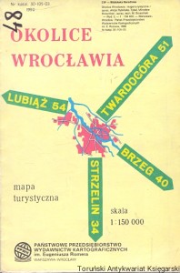 Okolice Wrocławia : Mapa turystyczna /  Praca zbiorowa  