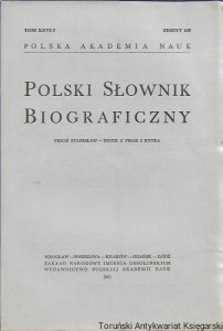 Polski Słownik Biograficzny Tom XXVI/2, Zeszyt 109, Pigoń Stanisław-Piotr z Pisar i Rytra / Praca zbiorowa