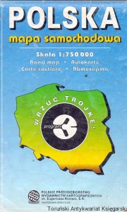 Polska : Mapa samochodowa  / Praca zbiorowa  