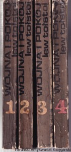 Wojna i pokój Komplet tomy: 1,2,3,4 / Lew Tołstoj 