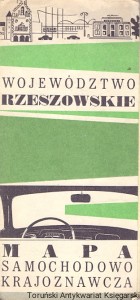 Województwo Rzeszowskie : Mapa samochodowo krajoznawcza /  Praca zbiorowa  