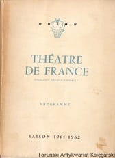 Theatre de France : Programme / Madeleine Renaud, Jean-Louis Barrault