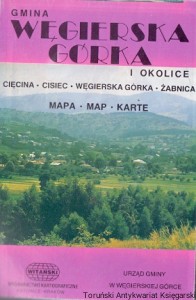 Gmina Węgierska Górka : Cięcina, Cisiec, Węgierska Górka, Żabnica : Mapa  / Praca zbiorowa  