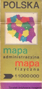 Polska : mapa administracyjna, mapa fizyczna /  Praca zbiorowa  