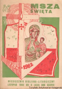 Msza święta : Miesięcznik Biblijno-Liturgiczny listopad 1982 Nr 8 (434) Rok XXXVIII  / Praca zbiorowa  