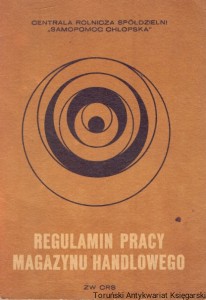 Regulamin pracy magazynu handlowego : Według stanu prawnego na dzień 1 IX 1975 r.  / Wanda Matey 