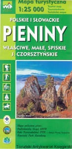 Polskie i Słowackie Pieniny : Właściwe, Małe, Spiskie, J. Czorsztyńskie  / Praca zbiorowa  