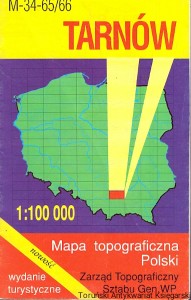 Tarnów M-34-65/66 : Mapa topograficzna Polski /  Praca zbiorowa  