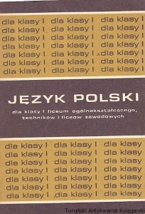 Język polski dla klasy I liceum ogólnokształcącego, techników i liceów zawodowych  / Michał Jaworski  