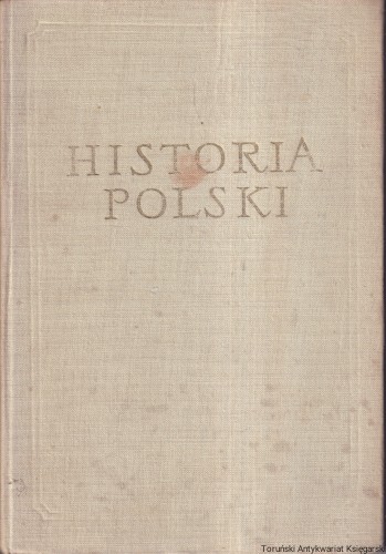 Historia Polski Tom I Część I.jpg