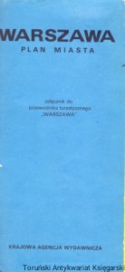 Warszawa Plan miasta : Załącznik przewodnika turystycznego „WARSZAWA” /  Praca zbiorowa  