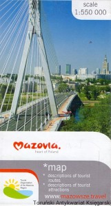 Mazovia map /  Praca zbiorowa  