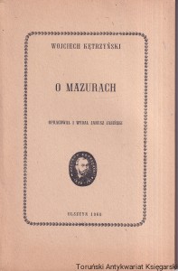 O Mazurach / Wojciech Kętrzyński 