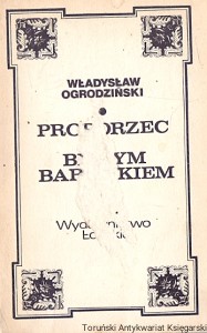 Proporzec z białym barankiem  / Władysław Ogrodziński 