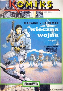 Komiks wrzesień 1990 : Marvano - Haldeman wieczna wojna część 1 : Szeregowiec Mandella (2010-2020) Fantastyka  / Praca zbiorowa  
