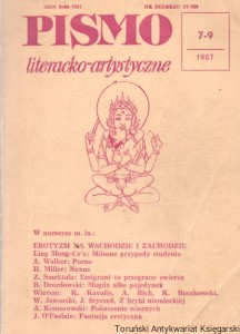 Pismo literacko-artystyczne 7-9 (58), Rok VI, lipiec-wrzesień 1987  / Praca zbiorowa  