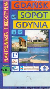 Gdańsk, Sopot, Gdynia : Plan Trójmiasta /  Brak autora  