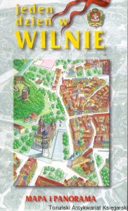 Jeden dzień w Wilnie : Mapa i panorama  / Praca zbiorowa  