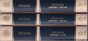 Biblioteka Tom I - III / Focjusz [Seria Arcydzieła Kultury Antycznej] 