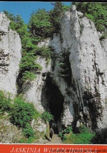 Pocztówka : Jaskinia Wierzchowska / Janusz Podlecki  (fot.)