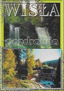 Pocztówka : Wisła : Kaskady Rodła, Mała zapora na Wiśle Czarnej / J. Szczotka  (fot.)