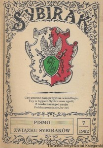 Sybirak : Pismo Związku Sybiraków o/w Białystok 7/1992  / Praca zbiorowa  