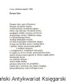 Maria Pawlikowska-Jasnorzewska Tańczący koliber