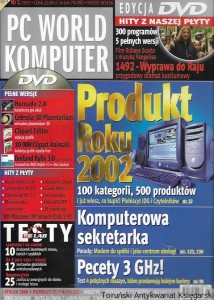 PC World Komputer NR 1/2003 : Produkt Roku 2002 /  Praca zbiorowa  