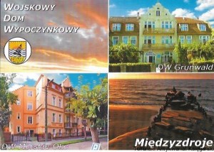 Pocztówka : Międzyzdroje : Wojskowy Dom Wypoczynkowy / Brak autora 