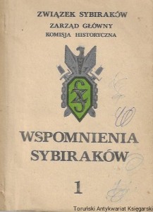 Wspomnienia Sybiraków 1 : Związek Sybiraków / Janusz Przewłocki  (oprac.)