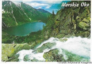 Pocztówka : Morskie Oko. Czarny Potok / Brak autora 