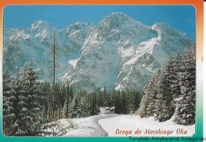 Pocztówka : Droga do Morskiego Oka. Tatry  / Ryszard Ziemek  (fot.)