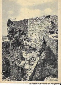 Pocztówka : Morsko. Fragment ruin zamku (XIV w.)  / T. Hermańczyk  (fot.)