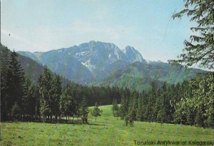 Pocztówka : Tatry Zachodnie Giewont  / G. Topfer  (fot.)