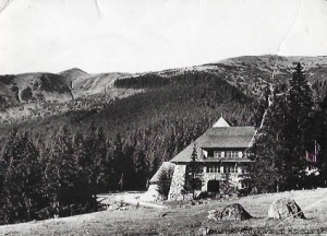 Pocztówka : Tatry-Schronisko PTTK na Polanie Chochołowskiej  / E. Moskala (fot.) 