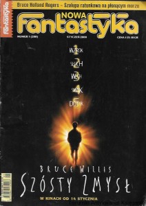 Nowa Fantastyka Numer 1 (208) styczeń 2000 : Bruce Holland Rogers-Szalupa ratunkowa na płonącym morzu  / Praca zbiorowa  