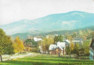 Pocztówka. Karpacz. Widok na Karkonosze  / K. Kaczyński (fot.)