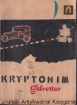 Kryptonim "Gefreiter" i inne opowiadania / Stanisław Broszkiewicz 