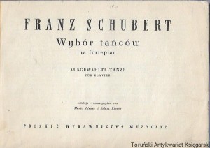 Wybór tańców na fortepian / Franz Schubert 