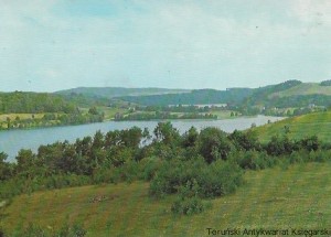 Pocztówka. Pojezierze kaszubskie. Jezioro Brodno Wielkie i Jezioro Ostrzyckie  / Z. Grabowiecki  (fot.)
