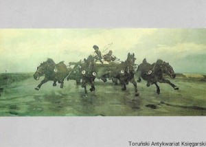  Pocztówka. Józef Chełmoński : Czwórka : Muzeum Narodowe w Krakowie  / Henryk Pieczul (fot.)