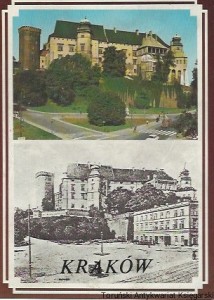 Pocztówka. Kraków. Zamek Królewski na Wawelu - stan obecny. Plac Bernardynów / S. Jabłonka (fot.)