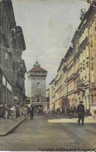 Pocztówka. Kraków. Ul. Floriańska  / brak  autora 