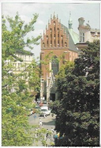 Pocztówka. Kościół oo. Dominikanów przy ul. Stolarskiej / Anna Kaczmarz (fot.)  